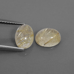 Achetez naturel ct jaune quartz rutilé gems, transparent, en provenance inde chez gemselect. en stock, livraison internationale!