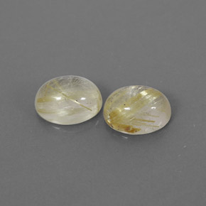 Achetez naturel ct jaune quartz rutilé gems, transparent, en provenance inde chez gemselect. en stock, livraison internationale!