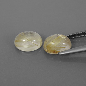 Achetez naturel ct jaune quartz rutilé gems, transparent, en provenance inde chez gemselect. en stock, livraison internationale!