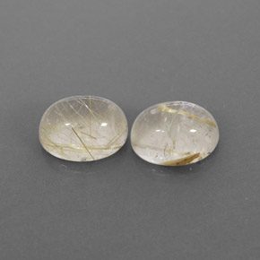 Achetez naturel ct jaune quartz rutilé gems, transparent, en provenance inde chez gemselect. en stock, livraison internationale!