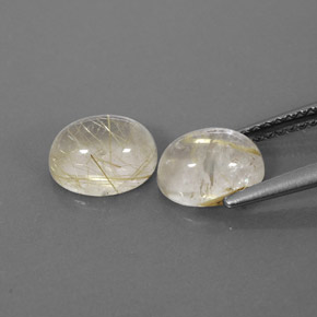 Achetez naturel ct jaune quartz rutilé gems, transparent, en provenance inde chez gemselect. en stock, livraison internationale!