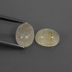 Achetez naturel ct jaune quartz rutilé gems, transparent, en provenance inde chez gemselect. en stock, livraison internationale!