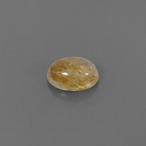 Quartz rutilé jaune naturelle transparent, 1,48 ct, transparent / translucide