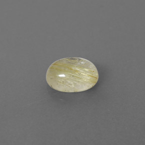 Quartz rutilé jaune naturelle transparent, 1,40 ct, transparent / translucide