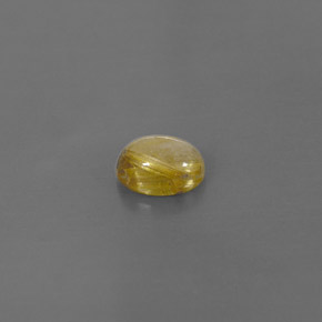 Quartz rutilé jaune naturelle transparent, 1,44 ct, transparent / translucide
