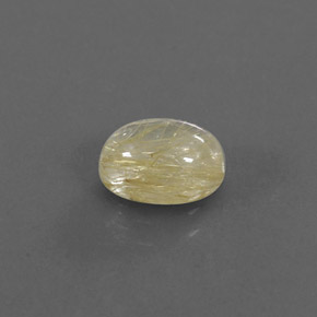 Quartz rutilé jaune naturelle transparent, 1,51 ct, transparent / translucide