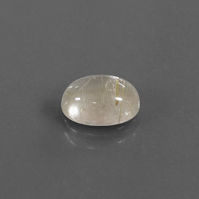 Quartz rutilé jaune naturelle transparent, 1,40 ct, transparent / translucide