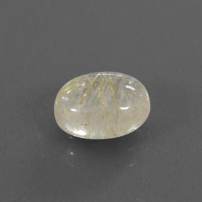 Quartz rutilé jaune naturelle transparent, 1,61 ct, transparent / translucide