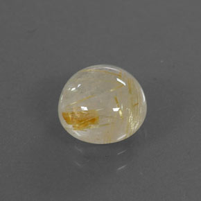 Quartz rutilé jaune naturelle transparent, 2,21 ct, transparent / translucide