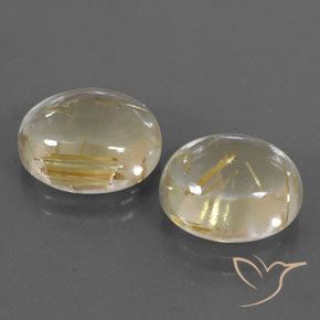 Shop natural 10.69ct Jaune clair Quartz rutile gems, ovale, from Inde at GemSelect. In stock, global shipping!