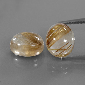 Achetez naturel ct jaune quartz rutilé gems, transparent, en provenance inde chez gemselect. en stock, livraison internationale!
