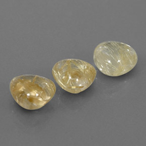 Achetez naturel ct jaune quartz rutilé gems, transparent, en provenance inde chez gemselect. en stock, livraison internationale!