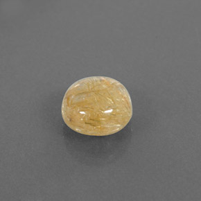 Quartz rutilé jaune naturelle transparent, 1,97 ct, transparent / translucide