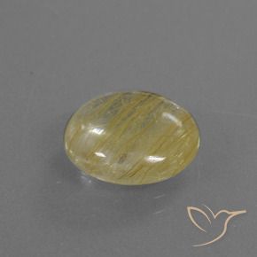 Quartz rutile Jaune pâle naturelle Tour, 5.50 ct, Transparent