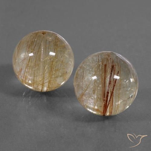 Shop natural 40.58ct Marron chaud Quartz rutile gems, Sphère / Boule, from Inde at GemSelect. In stock, global shipping!