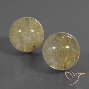 Shop natural 38.74ct Jaune clair Quartz rutile gems, Sphère / Boule, from Inde at GemSelect. In stock, global shipping!