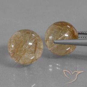 Shop natural 27.53ct Doré moyen Quartz rutile gems, Sphère / Boule, from Inde at GemSelect. In stock, global shipping!