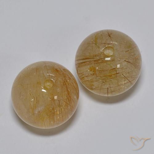 Shop natural 10.76ct Brun fauve léger Quartz rutile gems, Sphère / Boule, from Inde at GemSelect. In stock, global shipping!