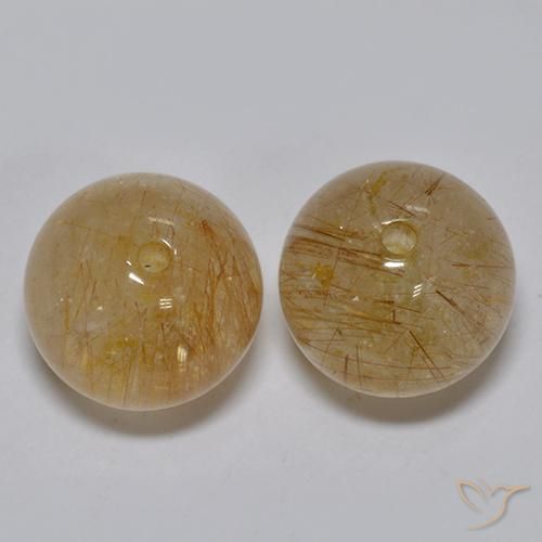 Shop natural 10.76ct Brun fauve léger Quartz rutile gems, Sphère / Boule, from Inde at GemSelect. In stock, global shipping!