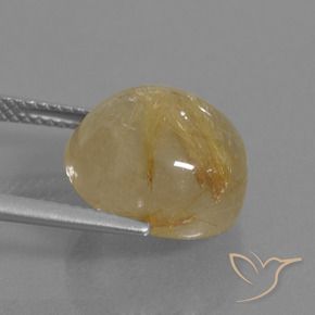 Quartz rutile Or moyen naturelle Tour, 9.61 ct, Transparent
