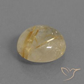 Quartz rutile Or moyen naturelle Tour, 7.79 ct, Transparent