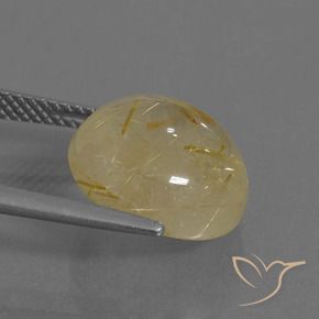 Quartz rutile Or moyen naturelle Tour, 7.79 ct, Transparent