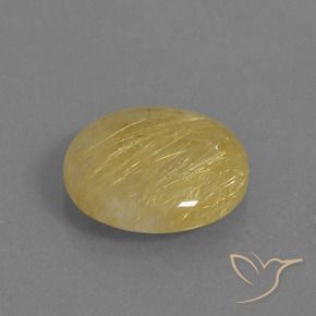 Quartz rutile Jaune doré naturelle Tour, 5.28 ct, Translucide