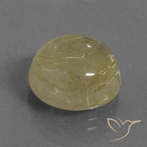 Quartz rutile Jaune Toscane naturelle Tour, 11.66 ct, Transparent