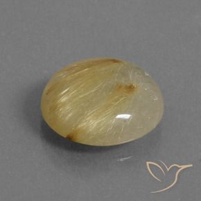 Quartz rutile Jaune moyen naturelle Tour, 7.53 ct, Transparent