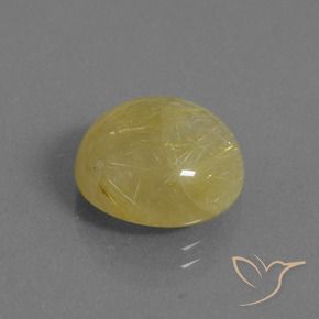 Quartz rutile Jaune chaud naturelle Tour, 8.01 ct, Translucide