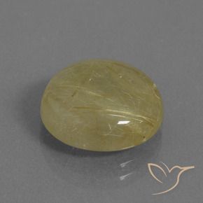 Quartz rutile Jaune Toscane naturelle Tour, 7.13 ct, Transparent