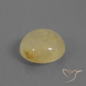 Quartz rutile Jaune pâle naturelle Tour, 9.40 ct, Transparent