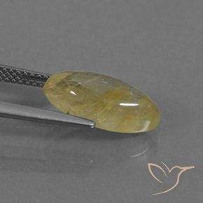 Quartz rutile Jaune clair naturelle Marquise, 3.58 ct, Transparent