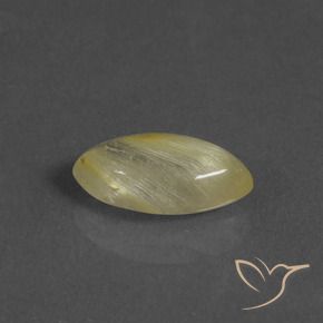 Quartz rutile Jaune chaud naturelle Marquise, 3.00 ct, Transparent