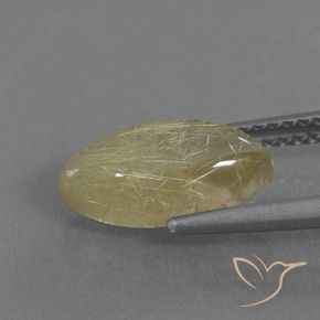 Quartz rutile Jaune chaud naturelle Marquise, 2.35 ct, Transparent