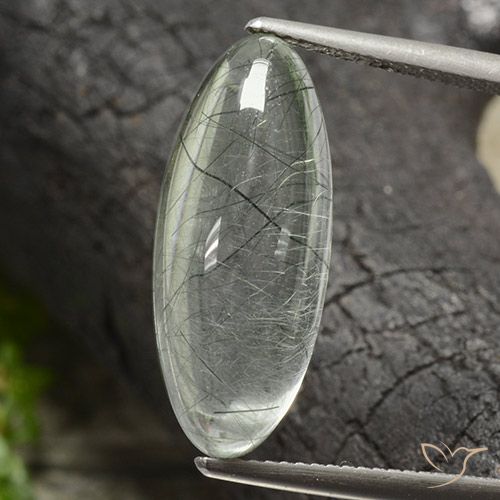 9.77ct Naturel Vert clair Quartz rutile, Marquise, Transparent