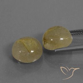 Shop natural 11.08ct Marron doré très clair Quartz rutile gems, Tour, from Inde at GemSelect. In stock, global shipping!