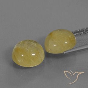 Shop natural 10.77ct Jaune moyen Quartz rutile gems, Tour, from Inde at GemSelect. In stock, global shipping!