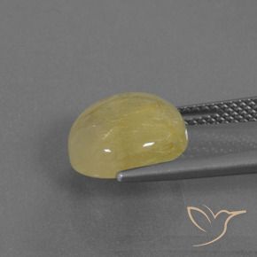 Quartz rutile Or moyen naturelle Tour, 5.12 ct, Translucide