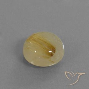 Quartz rutile Or moyen naturelle Tour, 5.23 ct, Translucide