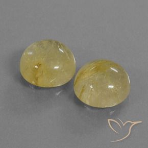 Shop natural 10.70ct Jaune terreux Quartz rutile gems, Tour, from Inde at GemSelect. In stock, global shipping!