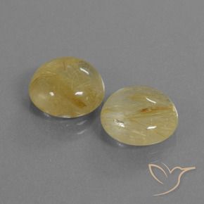 Shop natural 8.61ct Jaune pâle Quartz rutile gems, Tour, from Inde at GemSelect. In stock, global shipping!