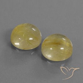 Shop natural 11.53ct Jaune terreux Quartz rutile gems, Tour, from Inde at GemSelect. In stock, global shipping!