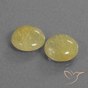 Shop natural 8.43ct Jaune Dijon très clair Quartz rutile gems, Tour, from Inde at GemSelect. In stock, global shipping!