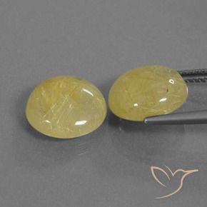 Shop natural 8.43ct Jaune Dijon très clair Quartz rutile gems, Tour, from Inde at GemSelect. In stock, global shipping!