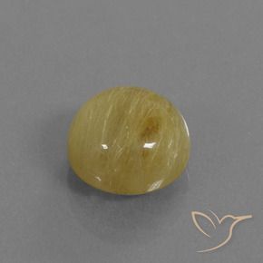 Quartz rutile Doré vif naturelle Tour, 6.04 ct, Translucide