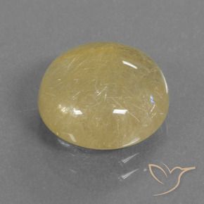 Quartz rutile Light Dijon Yellow naturelle Tour, 4.81 ct, Transparent
