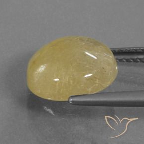 Quartz rutile Light Dijon Yellow naturelle Tour, 4.81 ct, Transparent