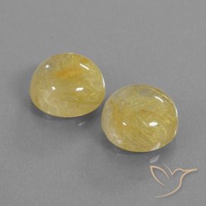 Shop natural 10.89ct Jaune pâle Quartz rutile gems, Tour, from Inde at GemSelect. In stock, global shipping!