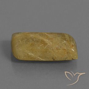 Quartz rutile Jaune Dijon naturelle Fantaisie, 9.81 ct, Opaque